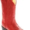 Jama Old West® Youth Lil' Red Cowboy Boots